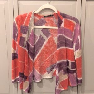 Nic+Zoe open cardigan Size PP, would also fit as an XS